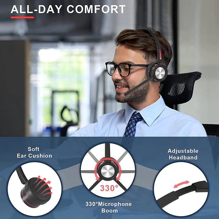 Wireless communication headset